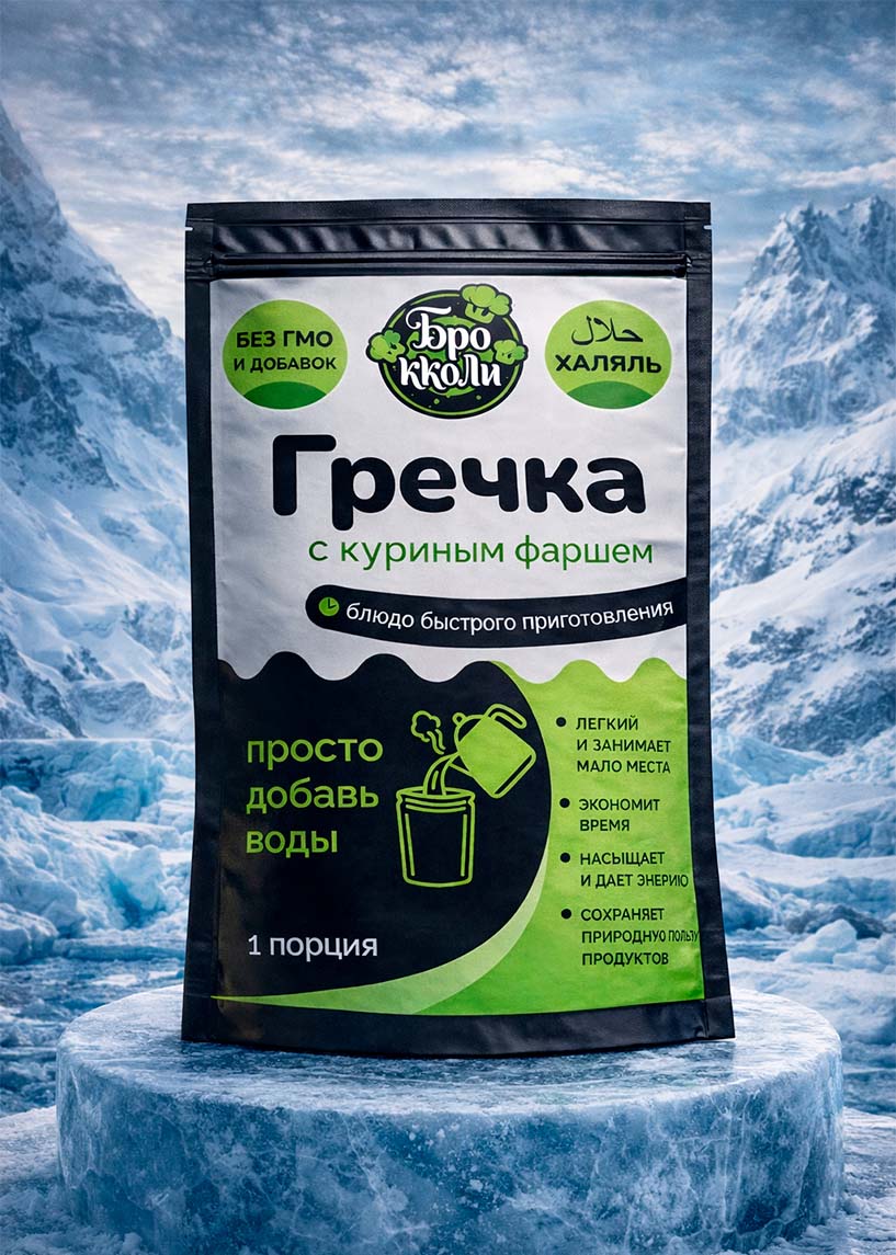 Бро Кколи во льдах